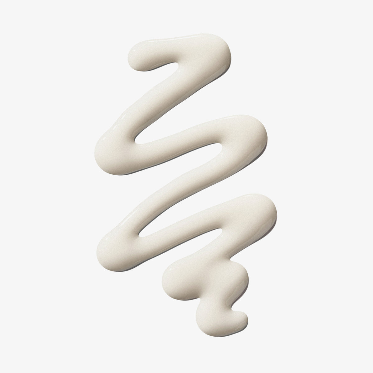Ein Zickzack-Wirbel aus Scalp Longevity Treatment Nr. 0,5 auf einem schlichten weißen Hintergrund.