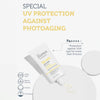 Sonnenschutzcreme mit SPF 50 von The Purest Solutions, geeignet für alle Hauttypen. Bietet UVA-/UVB-Schutz für über 8 Stunden und spendet Feuchtigkeit.