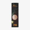 Eine rechteckige Schachtel für das „Over the Garden Wall Woodsman’s Lantern Shimmering Body Oil“ von Lethal Cosmetics, mit einem Laternenmotiv und einem runden Fenster.