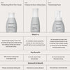 Vergleich von drei Living Proof Styling-Produkten: Thickening Blow-Dry Cream, Volume & Root-lifting Spray und Full Texturizing Foam mit Vorteilen und Effekten.