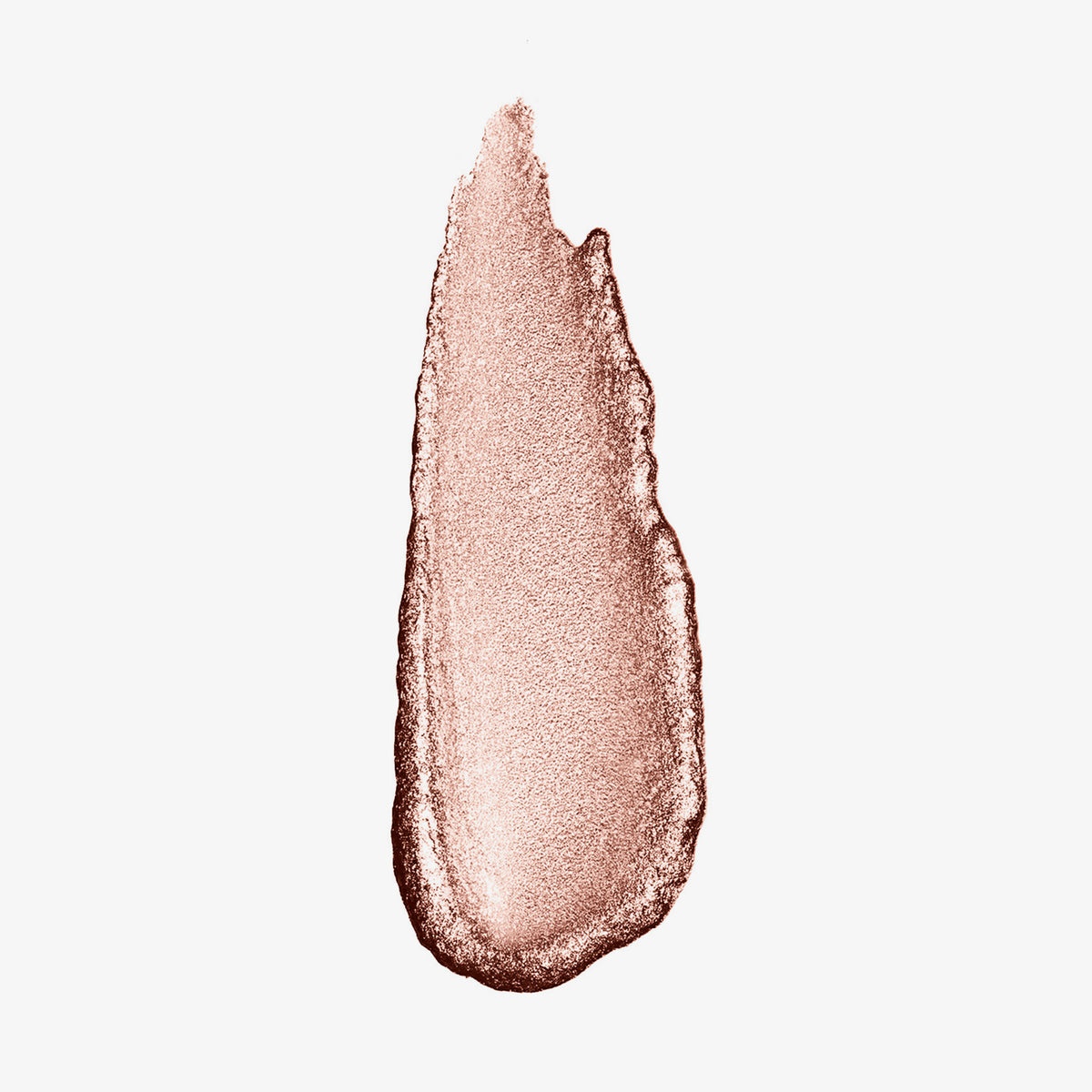 Ein Abstrich des Galactic Shadow Flüssigliedschatten von Mesauda Beauty auf einem weißen Hintergrund verschmiert.
