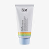 Eine weiße Tube Celebrate Tøday All-In Barrier Cream mit bunten Streifen am Boden und blauem Deckel.