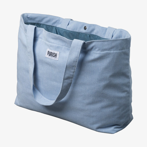 PURISH Beach Bag - Strandtasche hellblau