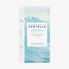 Eine Schachtel Madagascar Centella Hyalu-Cica Silky-Fit Sun Stick SPF50+ mit blauem Wellendesign.