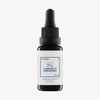 Eine Tropfflasche aus dunklem Glas aus dem Winter Collagen Bank-Set mit einem weißen Etikett, auf dem Lunar Serum Concentrate steht.