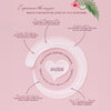 Grafik für den HUSH Multi-Purpose Moisturiser mit Text über die natürlichen Inhaltsstoffe, die tierversuchsfreie Formel und die Vorteile für eine gesunde Haut.