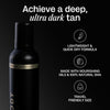 Aufnahme des 1 HR Express 120 g Ultra Dark vor schwarzem Hintergrund, daneben Produktvorteile.