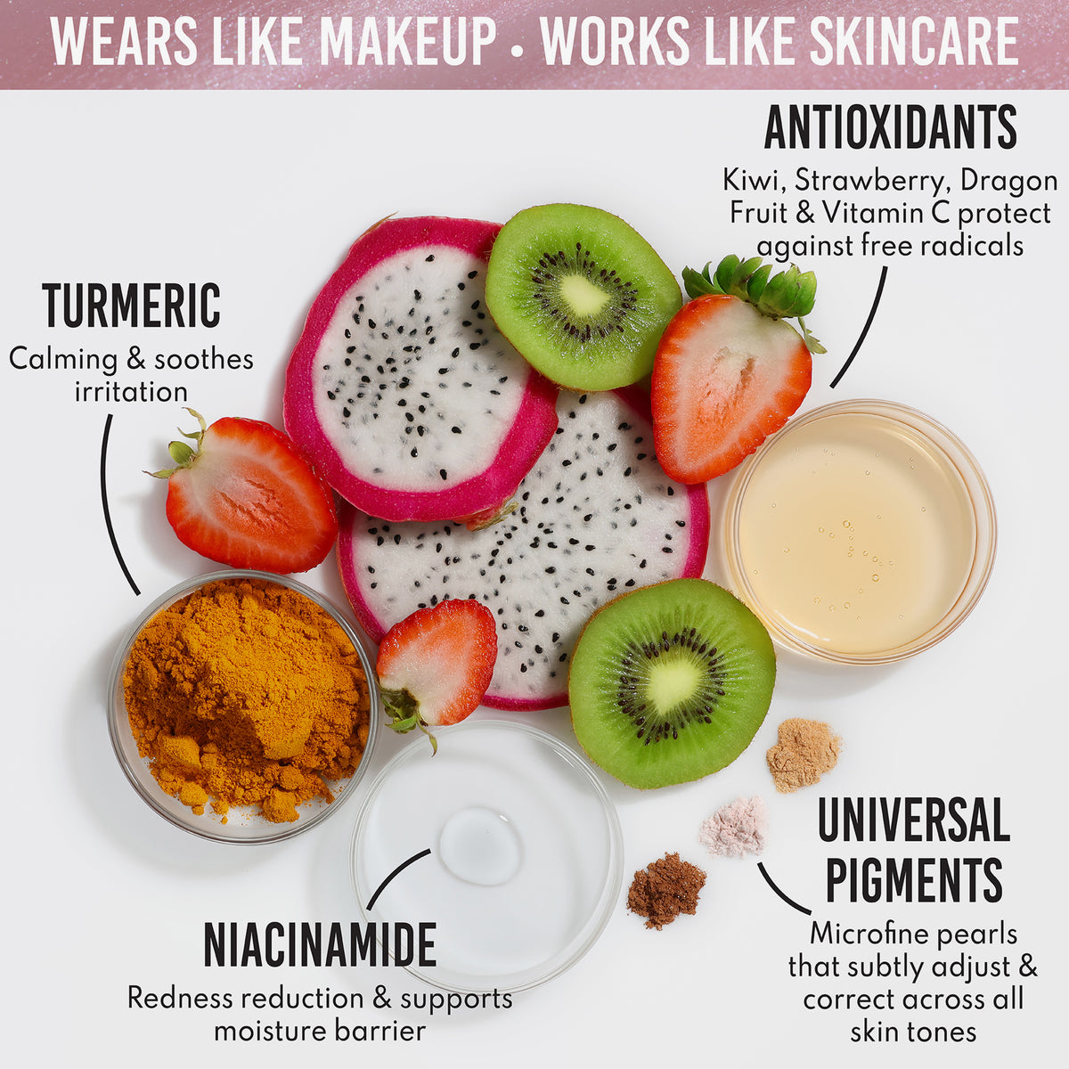 Yummy Skin Glow Serum enthält Antioxidantien, Niacinamid und Kurkuma.