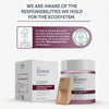 Mikroplastikfreier Fruit Enzyme Powder Peeling von The Purest Solutions in FSC-zertifizierter, umweltfreundlicher Verpackung.