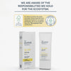 Abgebildet ist die SPF 50 Invisible UV Protection Cream. Die Verpackung ist FSC-zertifiziert und das Produkt mikroplastikfrei.