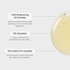 Infografik zum Well-Aging Body Oil von Transparent Lab mit 10% feuchtigkeitsspendendem Öl, 5% Squalan und 5% Hydra-Firm Complex.