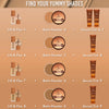 Empfehlungen zu Make-up & Farbkombinationen der Danessa
Myricks Yummy Skin Serum-Reihe zu
den Shades 5-8.