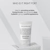 Retinal Age Reverse Cream auf einer Schachtel, die Vorteile wie Faltenglättung und tiefe Feuchtigkeitsversorgung gegen Hautalterung hervorhebt.
