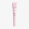 Eine rosa Tube Lumene CC All-In-One Primer steht aufrecht vor einem weißen Hintergrund.