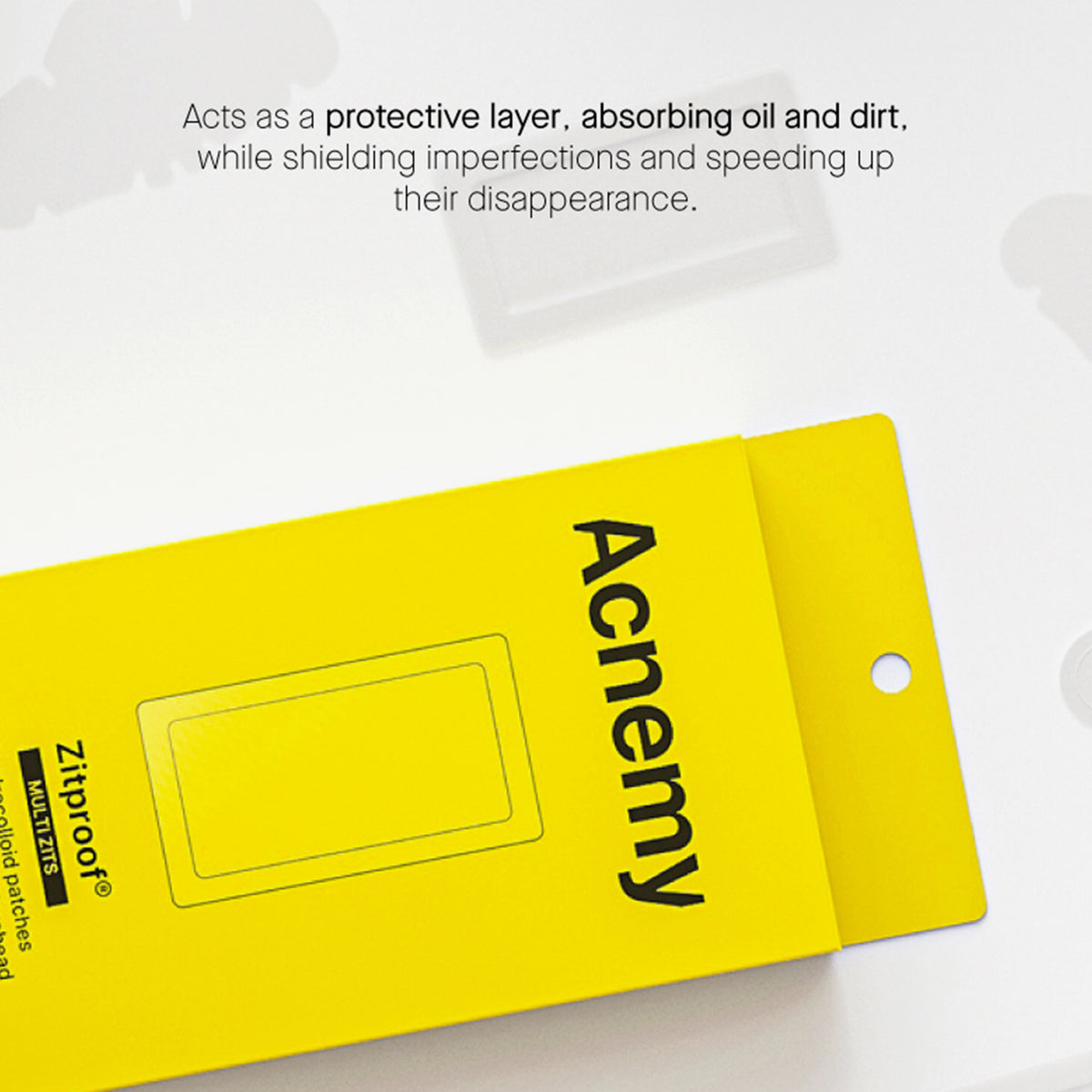 Zitproof Multi Use-Box auf einer weißen Oberfläche, darüber ein Beschreibungstext