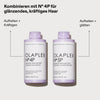Empfehlung zu Kombination von N°5P Blonde Enhancer Toning Conditioner und N°4P Blonde Enhancer Toning Shampoo.