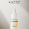 Eye Repair Complex-Flasche beschriftet mit Prozentangaben für Niacinamid, Vitamin C, RevitalEyes und Retinol wird unterhalb der Produkteigenschaften präsentiert.