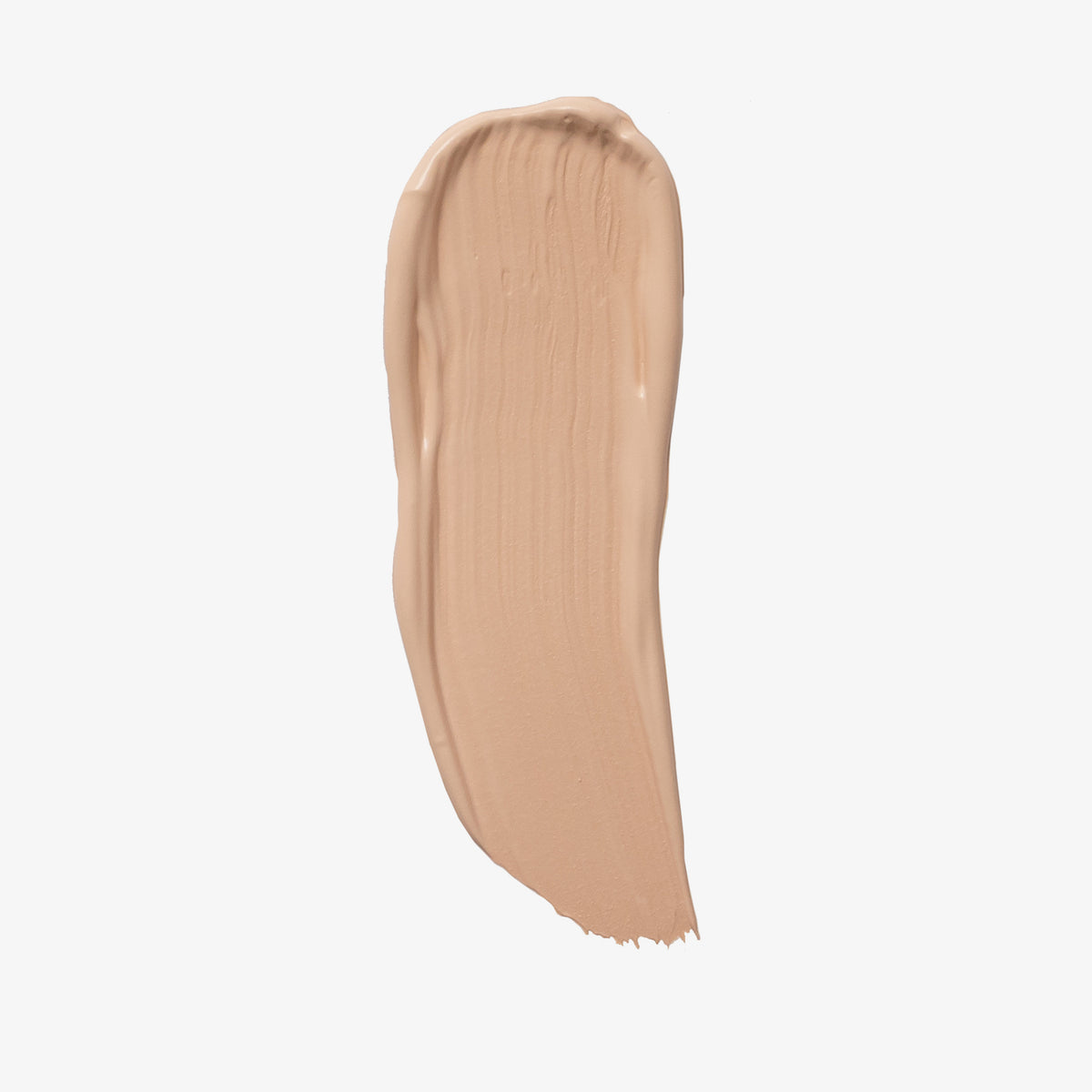 Ein Farbstreifen Chroma Cover Foundation Matte in der Farbe C1 auf weißem Hintergrund.