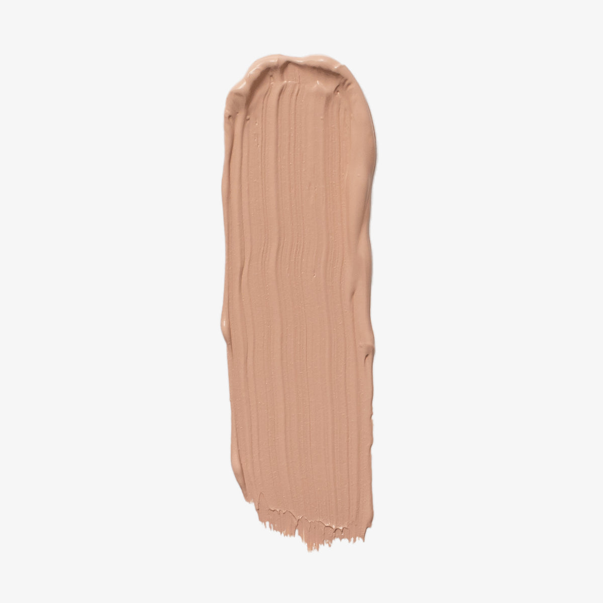 Ein Farbstreifen Chroma Cover Foundation Matte in der Farbe C2 auf weißem Hintergrund.
