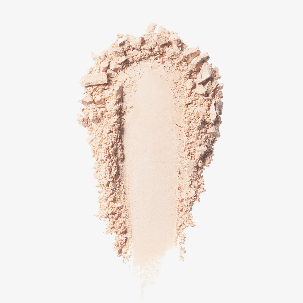 Auf weißem Hintergrund ist ein Hauch Close-Up Smoothing Pressed Powder in Hellbeige zu sehen.