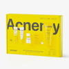 Die gelbe Verpackung des Acnemy Zitminis® Sets vor weißem Hintergrund