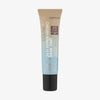 Eine Tube Catrice Clean ID 24H Hyper Hydro Skin Tint 090 Warm Walnut mit beige-blauem Farbverlauf und schwarzem Deckel.
