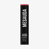 Die schwarze Schachtel der Mesauda Beauty Gloss Matrix Lipglosses aufrecht vor einem weißen Hintergrund.
