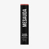 Die schwarze Schachtel der Mesauda Beauty Gloss Matrix Lipglosses aufrecht vor einem weißen Hintergrund.
