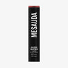 Die schwarze Schachtel der Mesauda Beauty Gloss Matrix Lipglosses aufrecht vor einem weißen Hintergrund.
