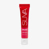 Rote Tube Opakes Cosmetic Paint von SUVA vor weißem Hintergrund.