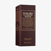 Bentons Snail Bee Ultimate Serum Verpackung mit Produktdetails in goldener Schrift vor weißem Hintergrund