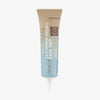 Eine Tube Catrice Clean ID 24H Hyper Hydro Skin Tint 090 Warm Walnut mit beige-blauem Farbverlauf ohne Deckel.