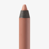 Nahaufnahme der Spitze des Close-Up Lip Shaper Lippenkonturenstifts in der Farbe Nude #1, ein heller, neutraler Rosaton, vor weißem Hintergrund.