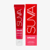 Rote Tube Opakes Cosmetic Paint von SUVA mit passender Schachtel auf weißem Hintergrund.