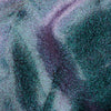 Nahaufnahme der Textur der Twin Flames True Luv in schimmerndem metallischem Lila und Blau.