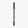 Auf weißem Hintergrund ist ein schwarzer wasserfester Kajalstift mit schwarzer Kappe und der Aufschrift „Bombay Black Waterproof Eye Pencil“ abgebildet.