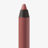Nahaufnahme der Spitze des Close-Up Lip Shaper Lippenkonturenstifts in der Farbe Nude #3.5, ein gedecktes Rosabraun, vor weißem Hintergrund.