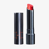 Dunkler silberner Drehstift des Fantastick Lipstick I DIE von LH Cosmetics mit korallfarbenem Lippenstift auf weißem Hintergrund.