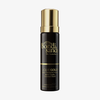Flasche Bondi Sands Self Tanning Foam Liquid Gold mit gold-schwarzem Design vor weißem Hintergrund