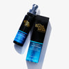 Flasche und Verpackung Self Tanning Face Mist One Hour Express von Bondi Sands auf weißem Hintergrund